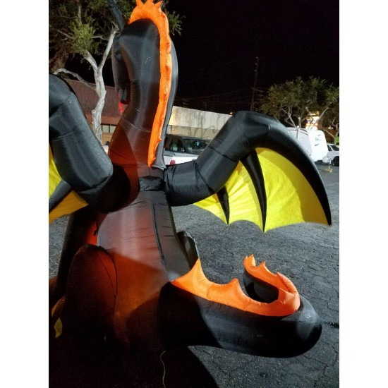 Large Airblown Inflatable Dragon for Halloween