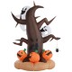 dead tree ghost pumpkins 8 ft halloween inflatable lighted outdoor decoration