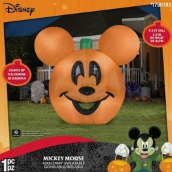 NEW Gemmy Halloween Disney 9.5-ft x 9.5-ft Lighted Mickey Mouse Inflatable