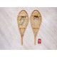 Authentic Vintage Pair of Used Snowshoes (47-90-G3473) Y8U