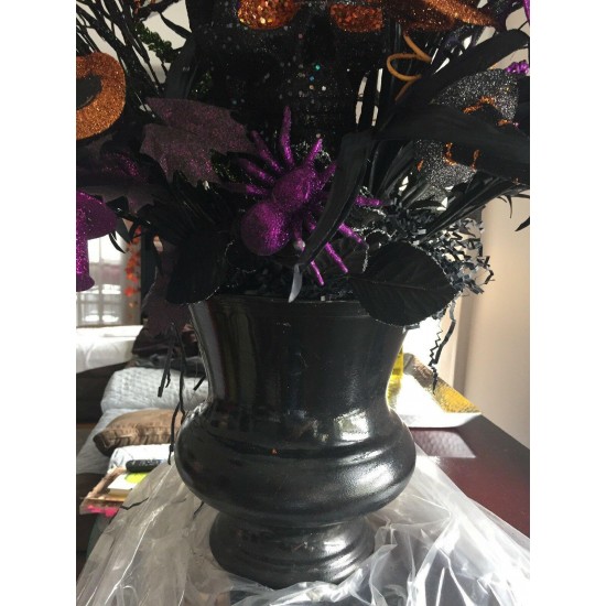 Halloween Skelton Centerpiece... Handmade...NEW