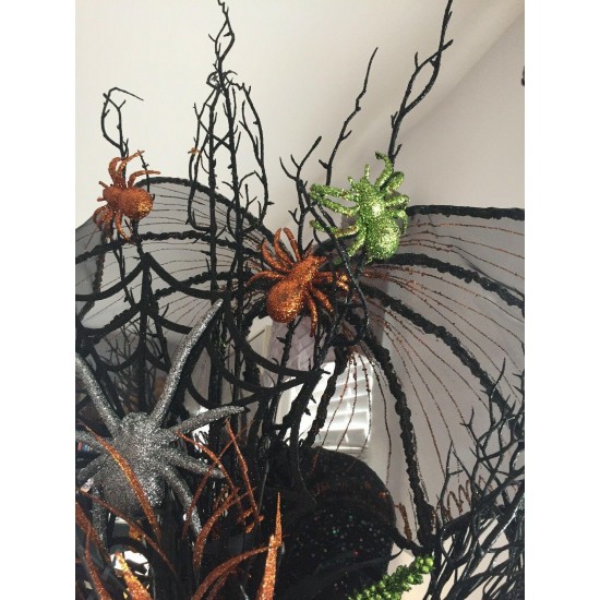 Halloween Skelton Centerpiece... Handmade...NEW