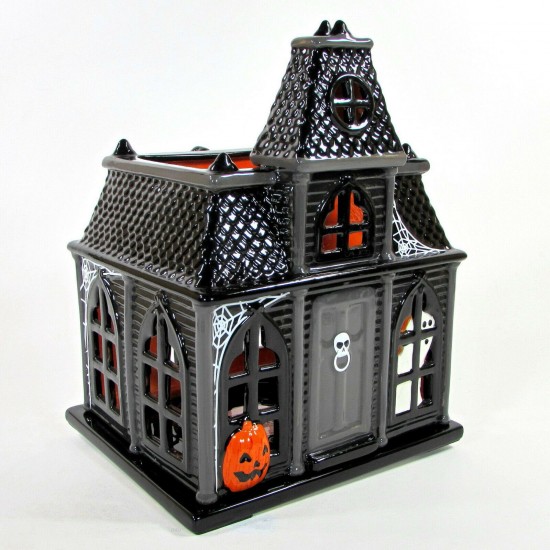 Slatkin & Co Haunted House Candle Luminary Bath & Body Works 2010 In box