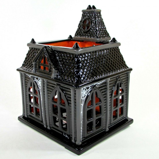 Slatkin & Co Haunted House Candle Luminary Bath & Body Works 2010 In box