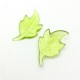 10X(300 Pieces Thanksgiving Leaves Table Scatter Mini Acrylic Leaves Acryli M4E0