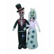 Day of The Dead Couple Halloween Inflatable LED Lights Decor Outdoor Holiday