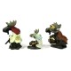 Big Sky Carvers MOOSETIVITY II Figurine Set 3Pc Nativity Shepherd Drummer King