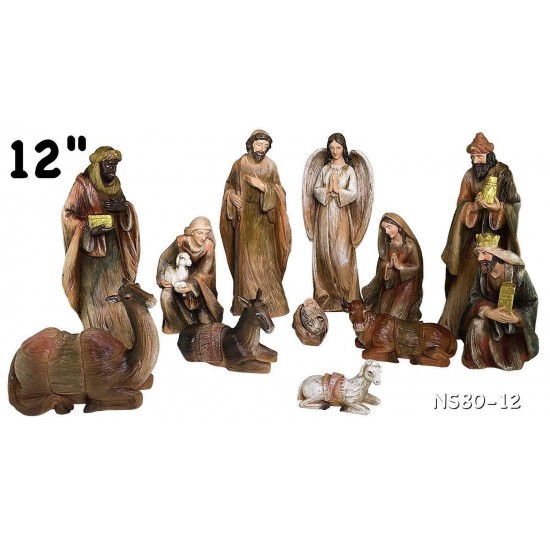 Nativity Set 11pcs New 12