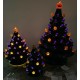 NEW 13” 8” 6” Ceramic Haunted Black Halloween Tree Pumpkin Lighted Spooky Sounds