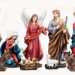 Nativity Set Real Life 11PCS Figurines 12in Christmas Scene