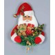 CHRISTMAS DECORATIONS - SANTA WITH TOY SACK WALL ART - FRONT DOOR DECORATION