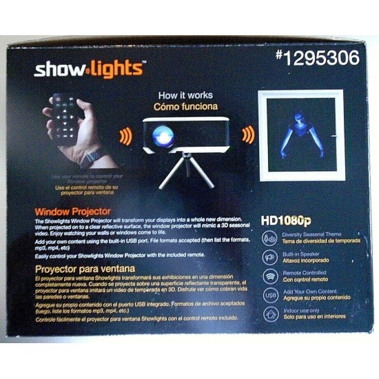 Show Lights Window Projector 10 Amazing Shows For Christmas Halloween New Years