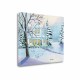 Tangletown Fine Art 'Christmas Snow Angels' Print on Wrapped Canvas