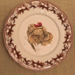 Williams Sonoma Thanksgiving Turkey China