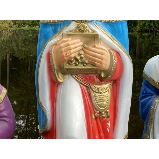 General Foam 3 Wise Men Large Nativity Blow Mold Set Christmas Lighted Outdoor