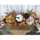 Farmers Market Fall Floral Arrangement, Autumn Pumpkin, Thanksgiving Decor