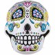 6Ft Halloween Inflatable Sugar Skull Yard Decoration Super Bright Internal Light