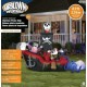 NEW - Gemmy Animated 6.5-ft x Lighted Pirate Ship Halloween Inflatable