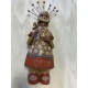 15PC LARGE 12” HANDMADE MEXICAN POTTERY NATIVITY MANGER TONALA