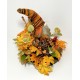 GNOME FUN CENTERPIECE FALL HARVEST THANKSGIVING LARGE ARRANGEMENT HANDMADE NEW