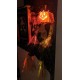 48” Fiber Optic Scarecrow Pumpkin JOL Autumn Fall Halloween Trendmasters 2002