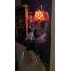 48” Fiber Optic Scarecrow Pumpkin JOL Autumn Fall Halloween Trendmasters 2002