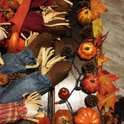 Halloween And Fall And Thanksgiving Decoration