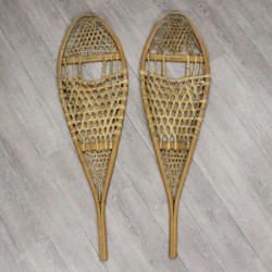 Authentic Vintage Pair of Snowshoes Used Gallery (47-90-G3116) L2