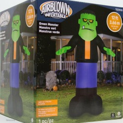 Gemmy 12' Airblown Inflatable Giant Frankenstein Monster Yard Decoration 223440