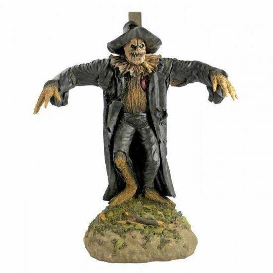 Scarecrow Statue Halloween Outdoor Yard Decoration Prop Sculpture Scary Lawn Art