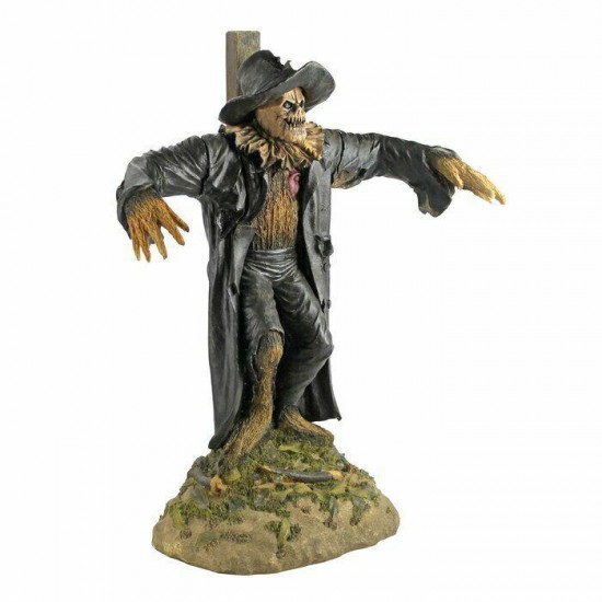 Scarecrow Statue Halloween Outdoor Yard Decoration Prop Sculpture Scary Lawn Art