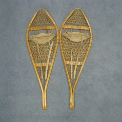 Authentic Vintage Pair of Snowshoes Used Gallery (47-90-G216) ET