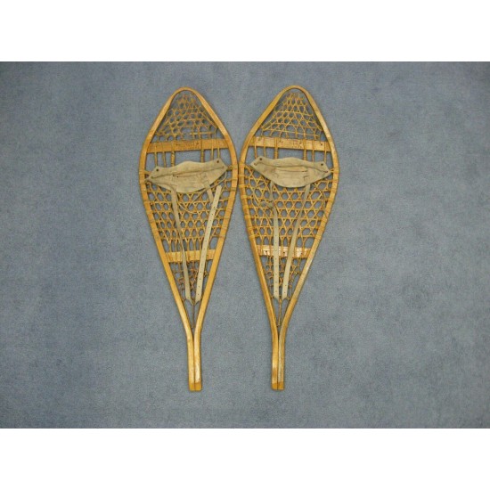 Authentic Vintage Pair of Snowshoes Used Gallery (47-90-G216) ET