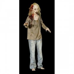 HALLOWEEN LIFE SIZE ANIMATED DIE ANN ZOMBIE PROP HAUNTED HOUSE DECOR PRE-SALE