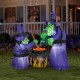 Halloween Witch Cauldron Party Decoration Holiday Spooky Inflatable Decor 6 FT