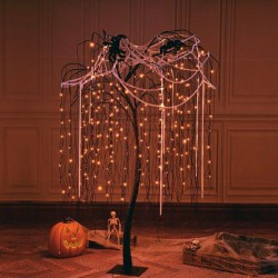 Halloween 256 Light Tree Branches Lights Lighting Indoor Home Decoration Outdoor