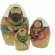 Holy Family Three Kings and Shepherd Christmas Nativity Nesting Dolls Set of 9