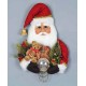 CHRISTMAS DECORATIONS - GIFT GIVING SANTA WALL ART - SANTA FRONT DOOR DECORATION