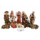 Holy Family Christmas Ornate Nativity Scene Ornate 18 Inch 11-Piece Set