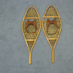 Authentic Vintage Pair of Snowshoes Used Gallery (47-90-G138) WA