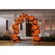 8 Ft Tall Led Lit Spooky Arch Outdoor Indoor Halloween Yard Decor Metal Frame