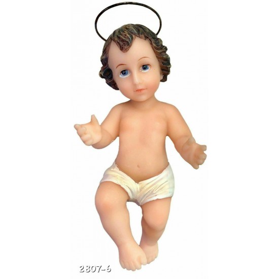 6 Inch Baby Jesus with Halo New Lot 72 Pz Wholesale Lots