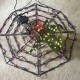 Pumpkin Hollow 31” Animated Multi Motion Lighted Spider On Web Halloween Decor