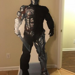 JASON X - OUTDOOR LIFE SIZE STAND-UP  NEW 2001retired DECORATION #363