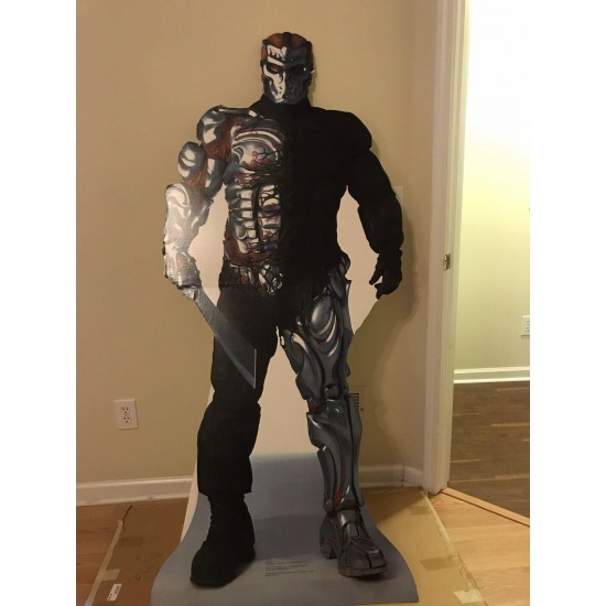 JASON X - OUTDOOR LIFE SIZE STAND-UP  NEW 2001retired DECORATION #363