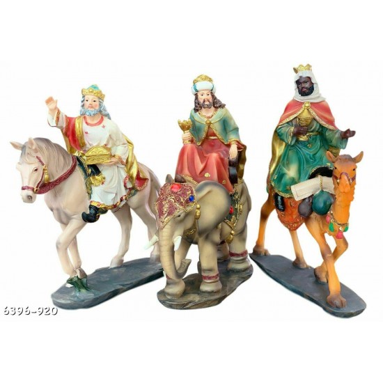 Three Wise Men with Horse, Elephant and Camel 13