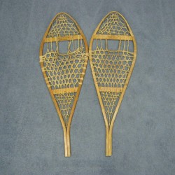 Authentic Vintage Pair of Snowshoes Used Gallery (47-90-G193) AZ