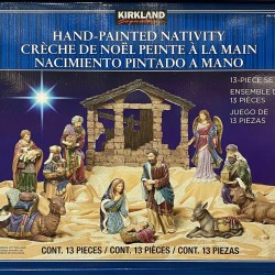 Kirkland Signature Nativity Set 13 Piece Set Includes