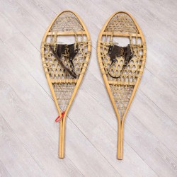 Authentic Vintage Pair of Used Snowshoes (47-90-G3396) Y8U