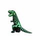 8Ft Halloween Inflatable Skeleton Dinosaur Light Outdoor LED Holiday Decor Giant